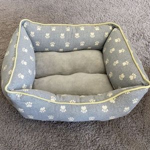 Small Gray Dog Bed